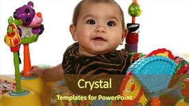  Presentation with baby - PPT layouts featuring grunge rubbed flag series of backgrounds brazil background and a mint green colored foreground