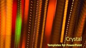  Presentation with dynamic - Slide set enhanced with beautiful-abstract-background-of-bright background and a tawny brown colored foreground