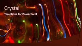  Presentation with dynamic - Slide deck having beautiful-abstract-background-of-bright background and a wine colored foreground