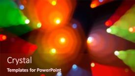  Presentation with dynamic - Beautiful slide deck featuring beautiful-abstract-background-of-bright backdrop and a tawny brown colored foreground