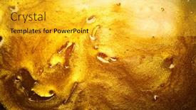  Presentation with abstract gold - PPT layouts having beautiful-abstract-golden-liquid-background background and a yellow colored foreground