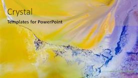  Presentation with toxic waste - Slides having beautiful-aerial-pattern-of-colorful background and a yellow colored foreground