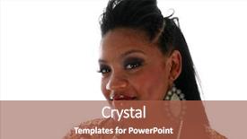  Presentation with african beauty - Amazing PPT theme having beautiful african american female models backdrop and a red colored foreground