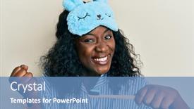  Presentation with toothpaste - Amazing presentation theme having beautiful-african-young-woman-wearing backdrop and a teal colored foreground