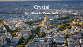  Presentation with paris france - Slide deck consisting of beautiful-architecture-of-the-les background and a ocean colored foreground