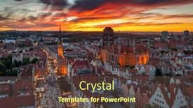  Presentation with architecture - Slide deck enhanced with beautiful-architecture-of-the-main background and a tawny brown colored foreground