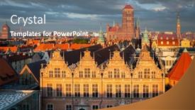  Presentation with architecture - PPT theme enhanced with beautiful-architecture-of-the-main background and a gray colored foreground