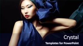  Presentation with little asian girl receiving vaccination - Amazing PPT layouts having beautiful asian girl in silks backdrop and a  colored foreground