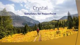  Presentation with fall mountains - 