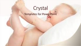  Presentation with baby jesus christmas rustic isolated - Cool new slide deck with beautiful baby isolated on white backdrop and a lemonade colored foreground