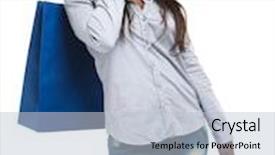  Presentation with beautiful black women smiling - Slide set with compulsive - beautiful black woman smiling background and a light blue colored foreground