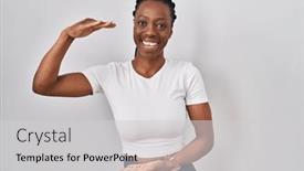  Presentation with black hands - 