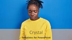  Presentation with woman crying - 