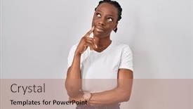  Presentation with black hand - 