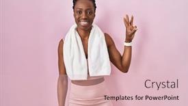  Presentation with pink black - 