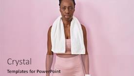  Presentation with pink simple - 