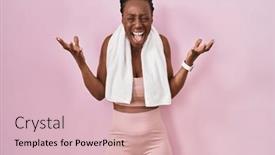  Presentation with pink black - 