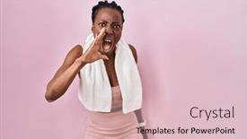  Presentation with pink black - 