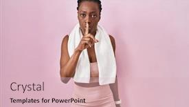  Presentation with pink black - 