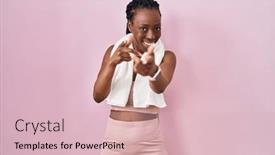  Presentation with pink black - 