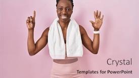  Presentation with pink black - 