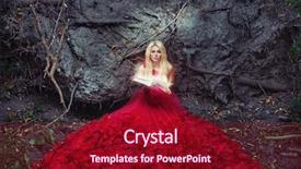  Presentation with reading - PPT layouts with beautiful blonde reading a book background and a crimson colored foreground