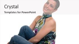  Presentation with breast cancer - Amazing theme having beautiful breast cancer survivor 2 backdrop and a white colored foreground