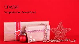  Presentation with christmas borders grunge border decoration - Beautiful PPT layouts featuring beautiful bright gifts and christmas backdrop and a  colored foreground