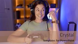  Presentation with video games playing - 