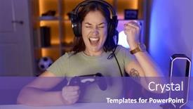  Presentation with video games playing - 