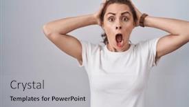  Presentation with woman hands open - 