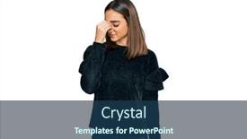  Presentation with elegant - Presentation theme enhanced with beautiful-brunette-woman-wearing-elegant background and a  colored foreground