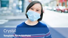  Presentation with down syndrome - Amazing PPT layouts having beautiful-brunette-woman-with-down backdrop and a ocean colored foreground