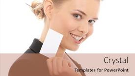  Presentation with business card - 