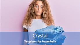  Presentation with african american teenager girl - Presentation theme enhanced with beautiful-caucasian-teenager-girl-holding background and a teal colored foreground