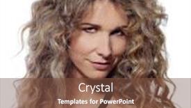  Presentation with mystery - Amazing theme having beautiful-caucasian-woman-allure-mystery backdrop and a tawny brown colored foreground