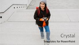  Presentation with climbing stairs - 