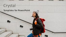  Presentation with climbing stairs - 