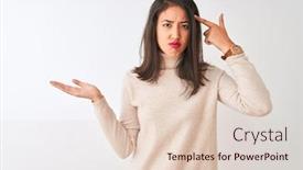  Presentation with chinese - Colorful PPT theme enhanced with beautiful-chinese-woman-wearing-turtleneck backdrop and a lemonade colored foreground