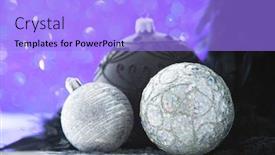  Presentation with christmas black - Audience pleasing PPT theme consisting of beautiful-christmas-decoration-background-glittery backdrop and a light blue colored foreground