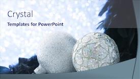  Presentation with christmas black - Presentation design consisting of beautiful-christmas-decoration-background-glittery background and a sky blue colored foreground