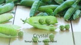  Presentation with green fresh food - Theme enhanced with beautiful-closeup-of-green-fresh background and a mint green colored foreground