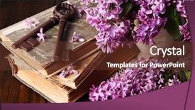  Presentation with skeleton - Amazing PPT theme having beautiful composition with old keys backdrop and a  colored foreground