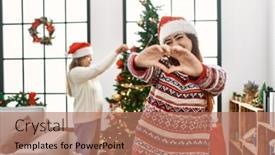  Presentation with romantic christmas - 