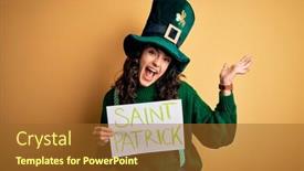  Presentation with winner - Cool new slides with beautiful-curly-hair-woman-wearing backdrop and a tawny brown colored foreground