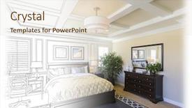  Presentation with custom - Audience pleasing slide deck consisting of beautiful custom bedroom drawing gradation backdrop and a lemonade colored foreground