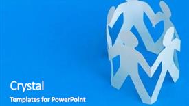  Presentation with gerbera daisy - Amazing PPT theme having beautiful-daisy-gerbera-flower-isolated backdrop and a teal colored foreground