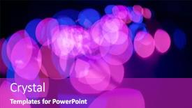  Presentation with christmas lights - PPT layouts with beautiful-decor-with-christmas-lights background and a purple colored foreground