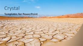  Presentation with morocco - Presentation featuring beautiful-desertic-landscape-in-morocco background and a light blue colored foreground