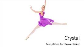  Presentation with dance beautiful couple dancing ballroom - Slide set enhanced with beautiful elegant bellet dancer dancing background and a  colored foreground